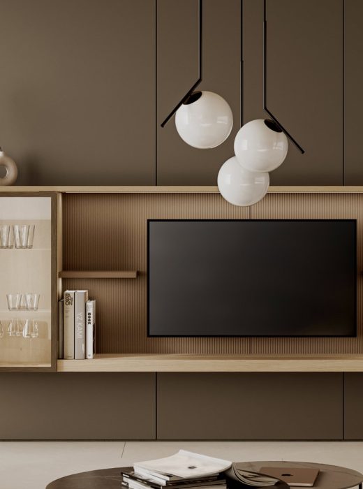 SUSPENDED SIDEBOARD