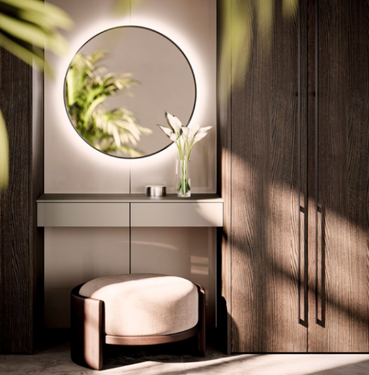 dressing nook